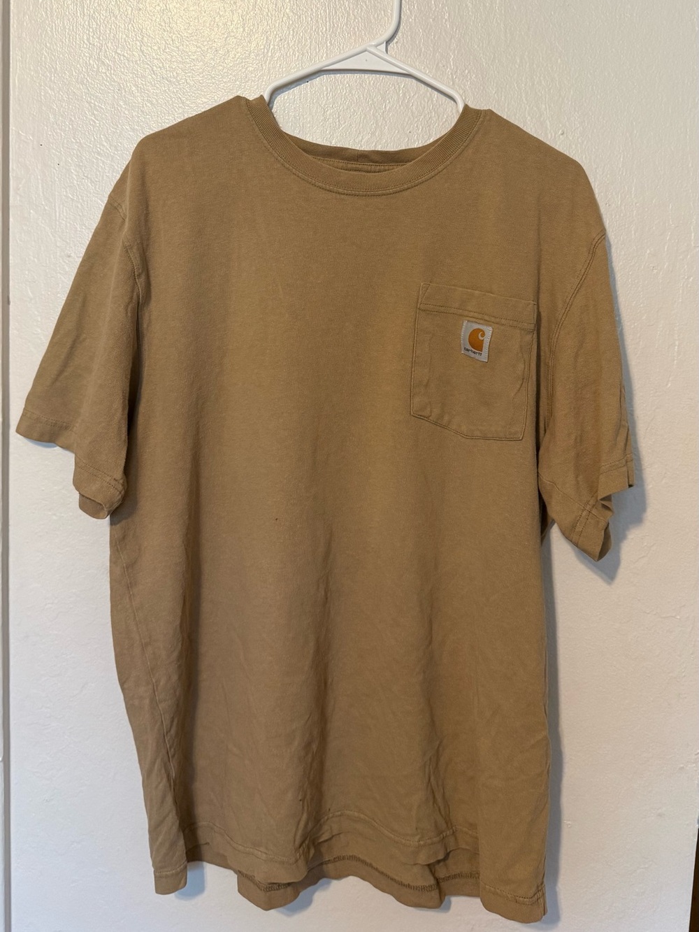 Carhartt Short Sleeve Pocket Tee in Carhartt Brown